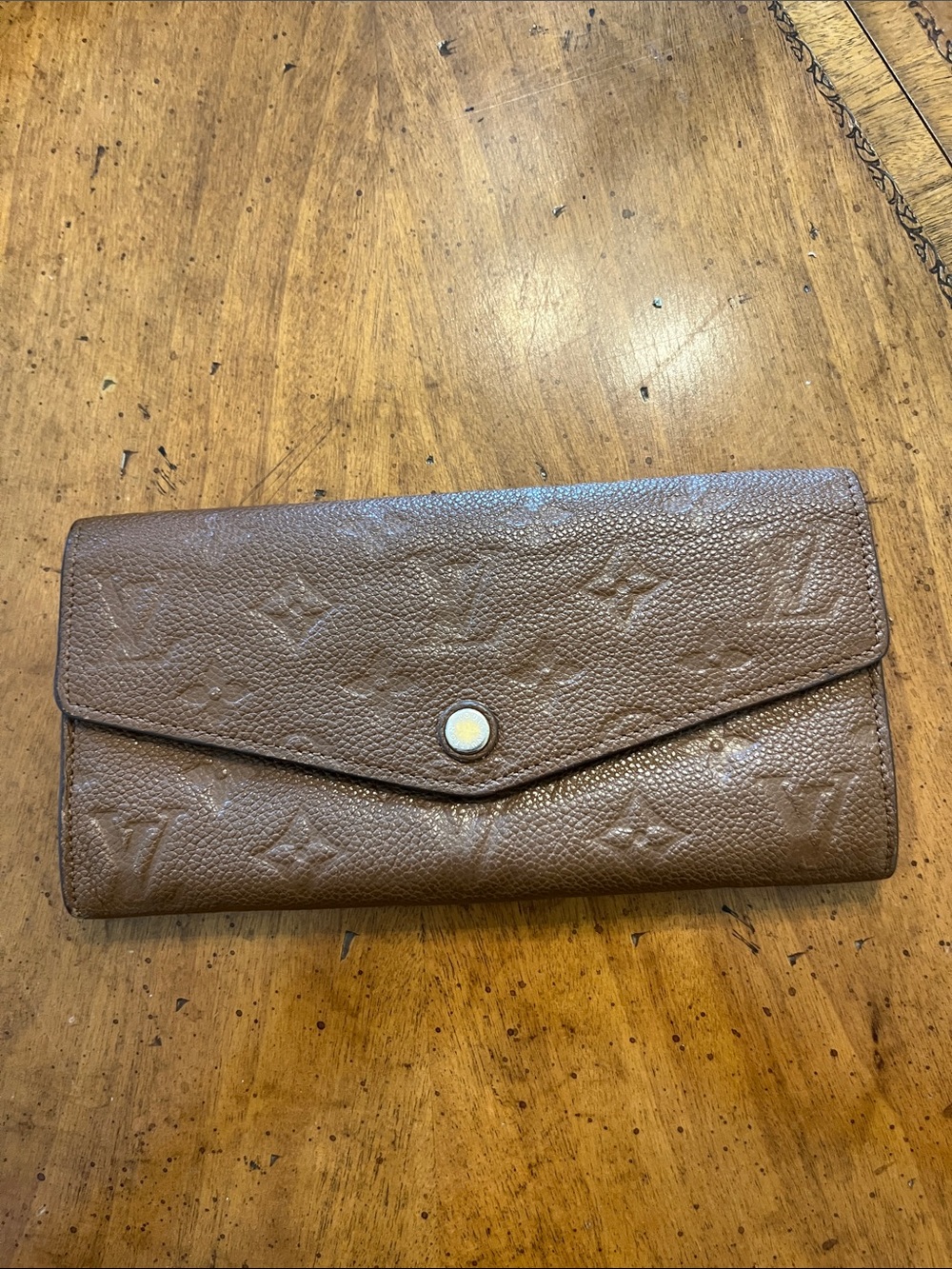 Louis Vuitton Wallet in Monogram Empreinte Leather Authentic